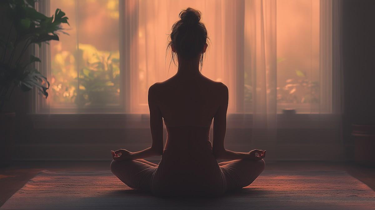 Calm mindfulness and cognitive behavioral therapy concepts for mental resilience and clarity
